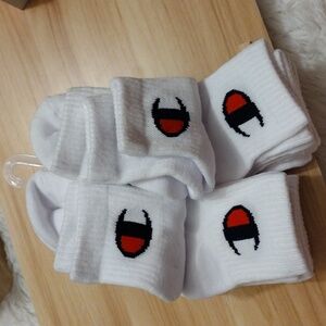 Champion 10 Pair Youth Quarter Socks 5Y-7Y 🆕